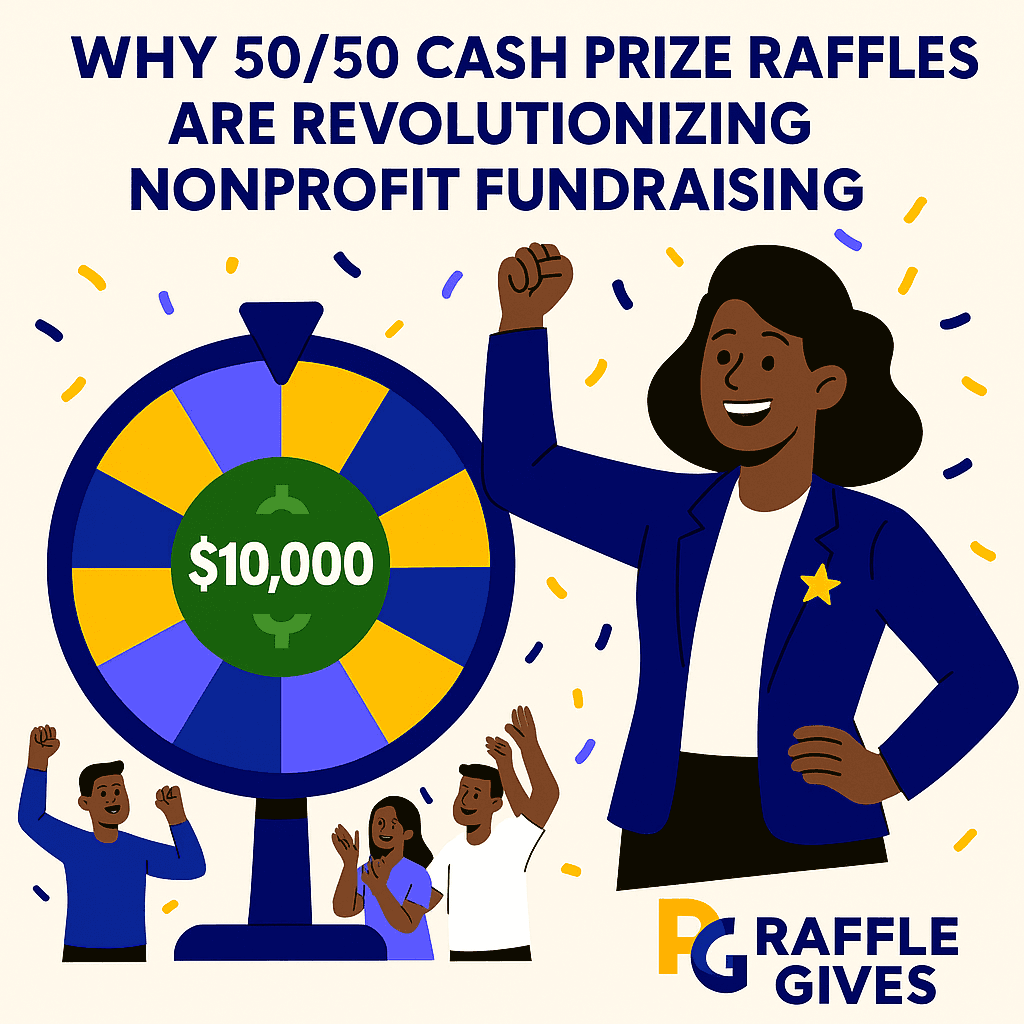 Why 50/50 Cash Prize Raffles Are Revolutionizing Non-Profit Fundraising